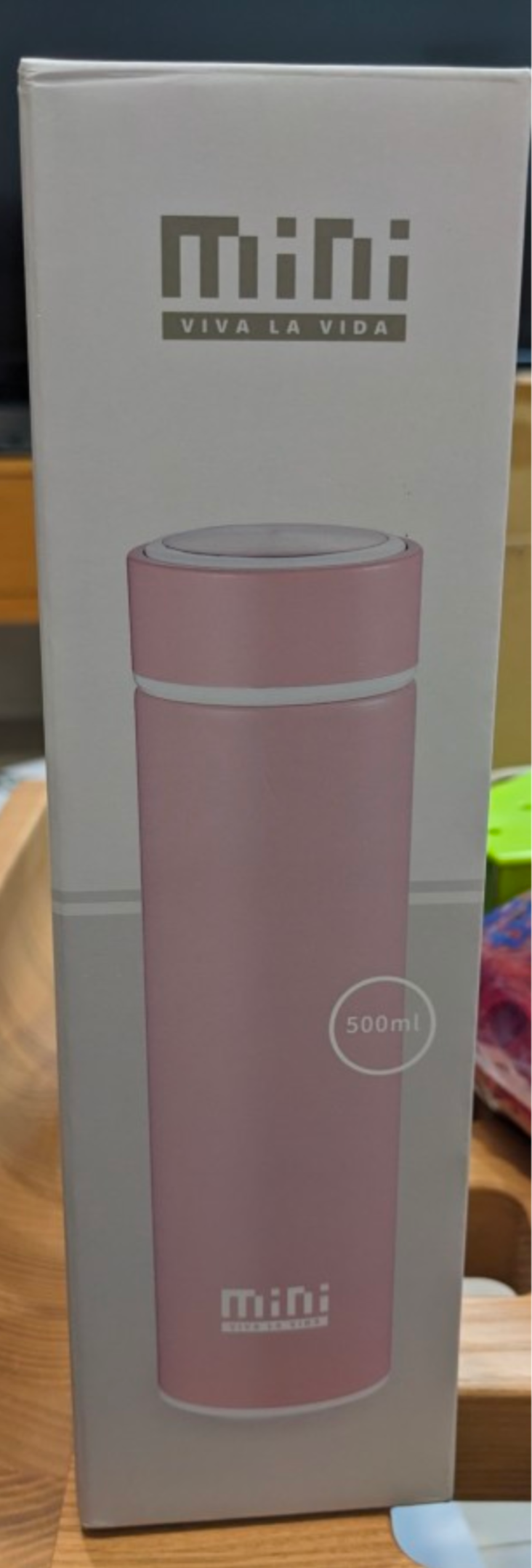 不銹鋼真空保溫瓶 顏色隨機 500ml