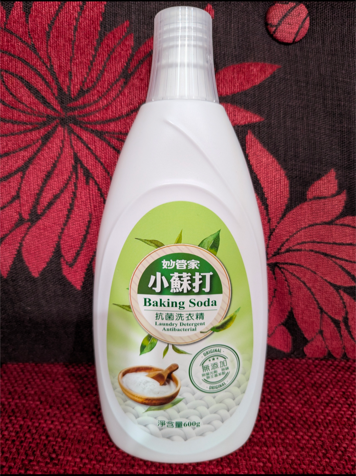 妙管家小蘇打抗菌洗衣精 600g