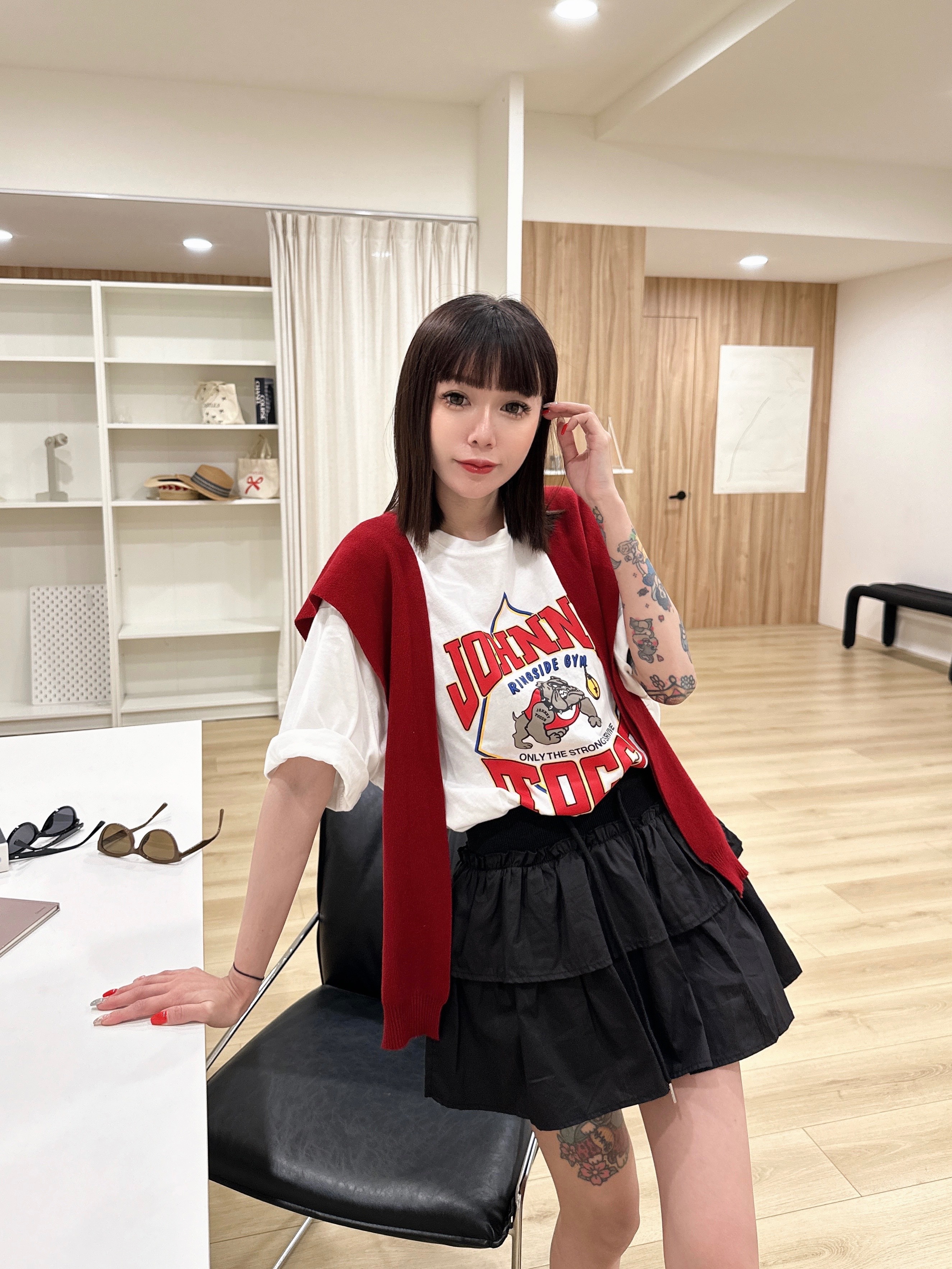 美式寬鬆惡犬大T