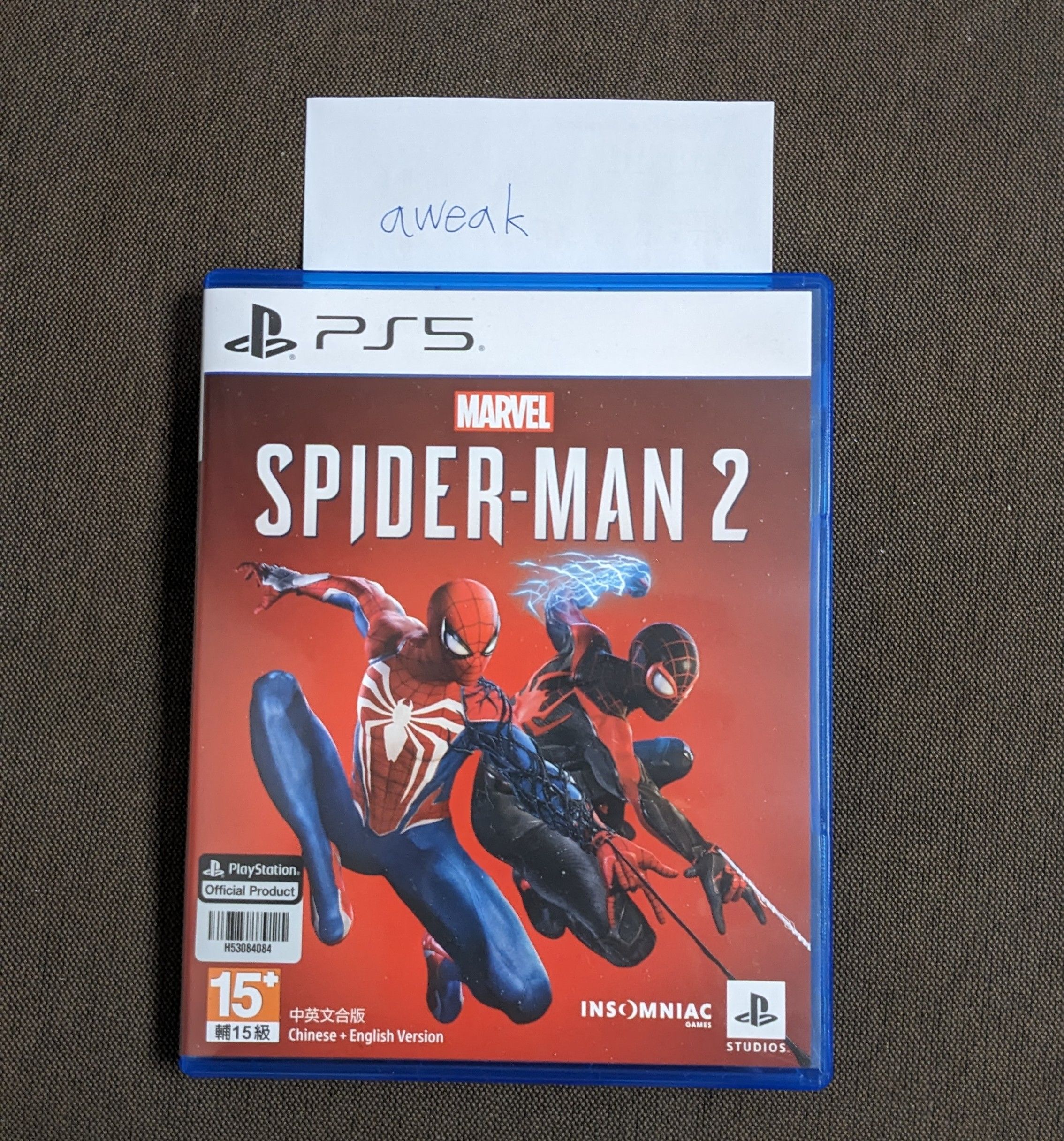 PS5 漫威蜘蛛人2