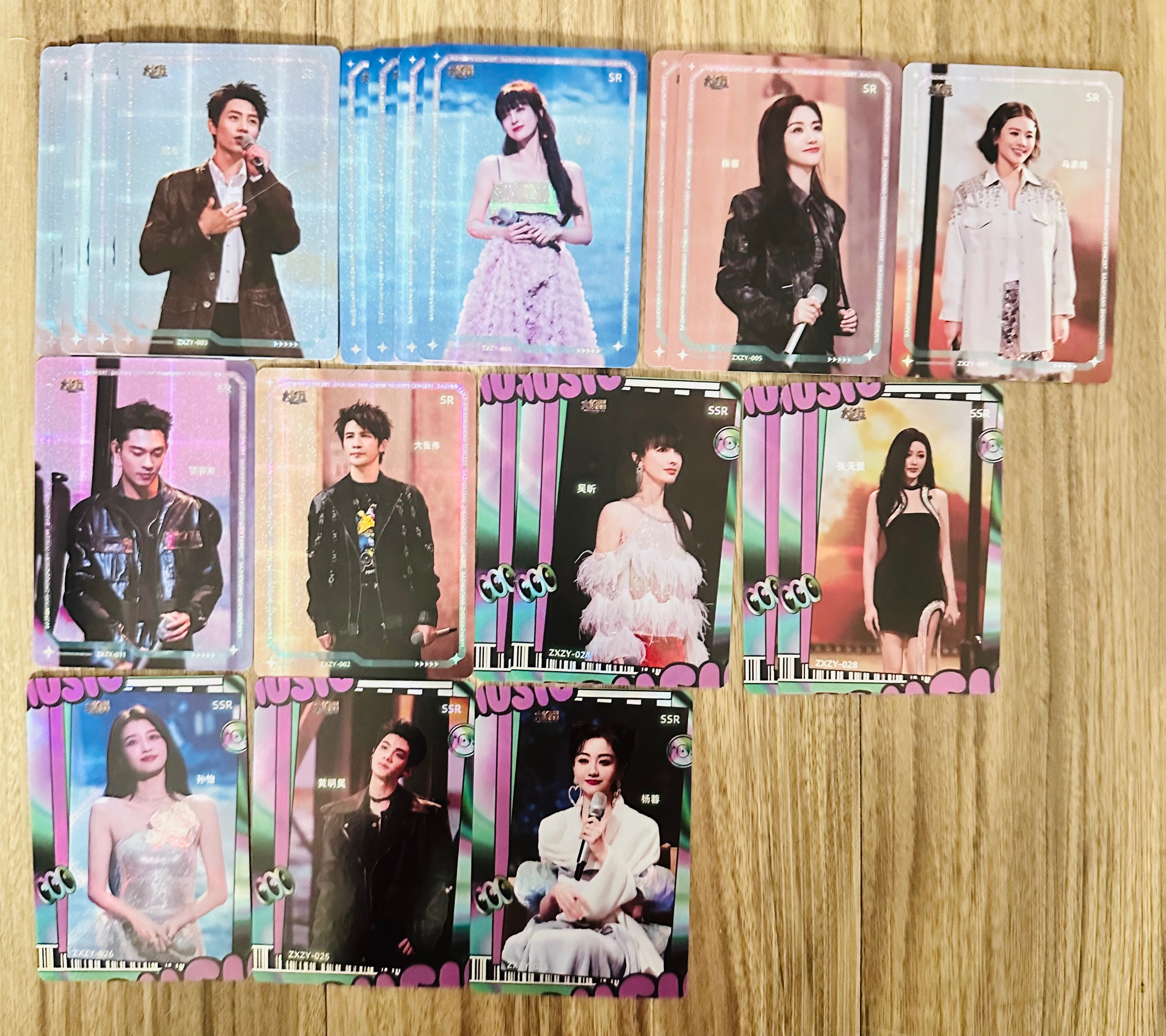 明偵 演唱會卡