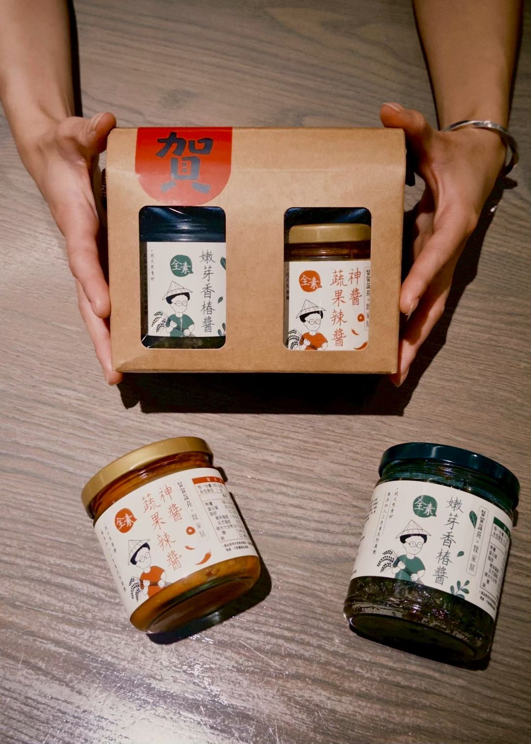 督賀蔬苑 × 粿家幫 ｜ 聯名限定禮盒醬組