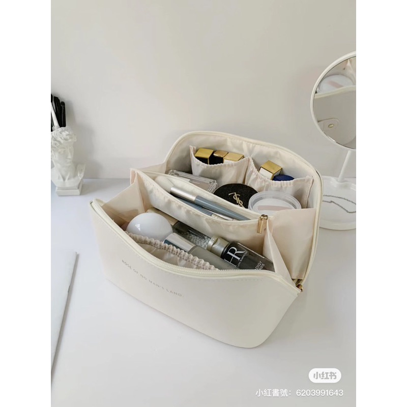 巨能裝の化妝包.ᐟ‪.ᐟ超大容量旅遊必帶🔥分區好收納