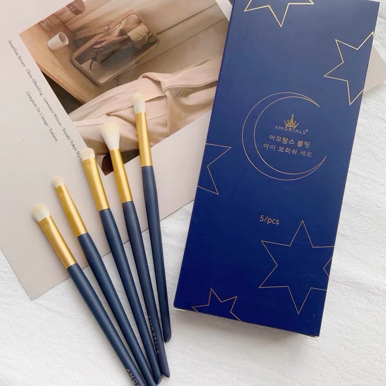 爾木萄星耀五支刷具組化妝刷🔮贈刷包/超方便帶出門の組合♡♡