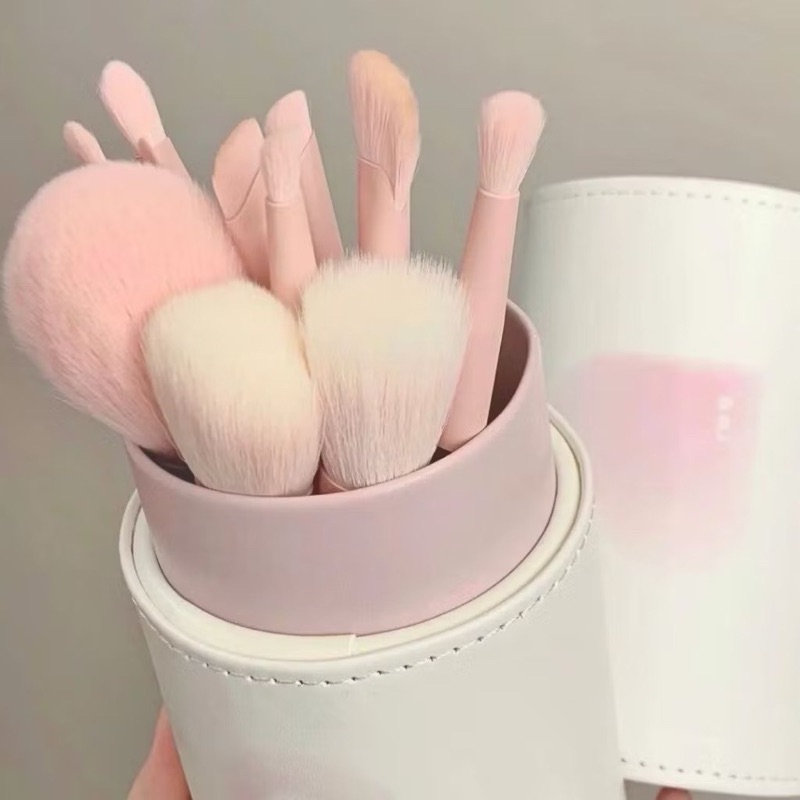 🎀甜妹蜜桃刷🪽小紅書同款水蜜桃化妝刷🍑mini化妝刷 化妝刷套組眼影刷腮紅刷細節刷點彩刷暈染刷