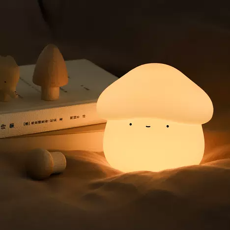 蘑菇拍拍小夜燈
