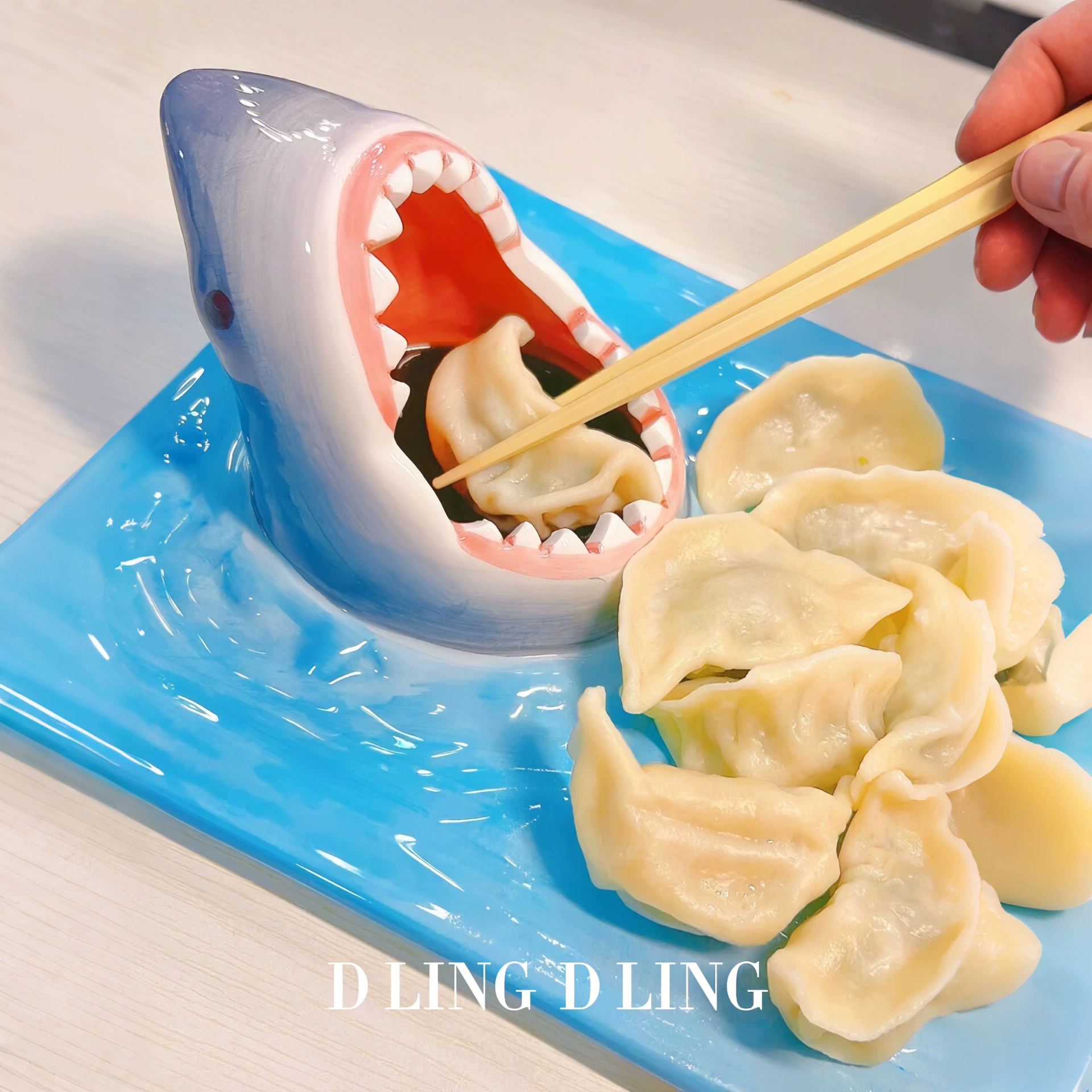 🐟🍣 大嘴鯊魚來搶食啦！