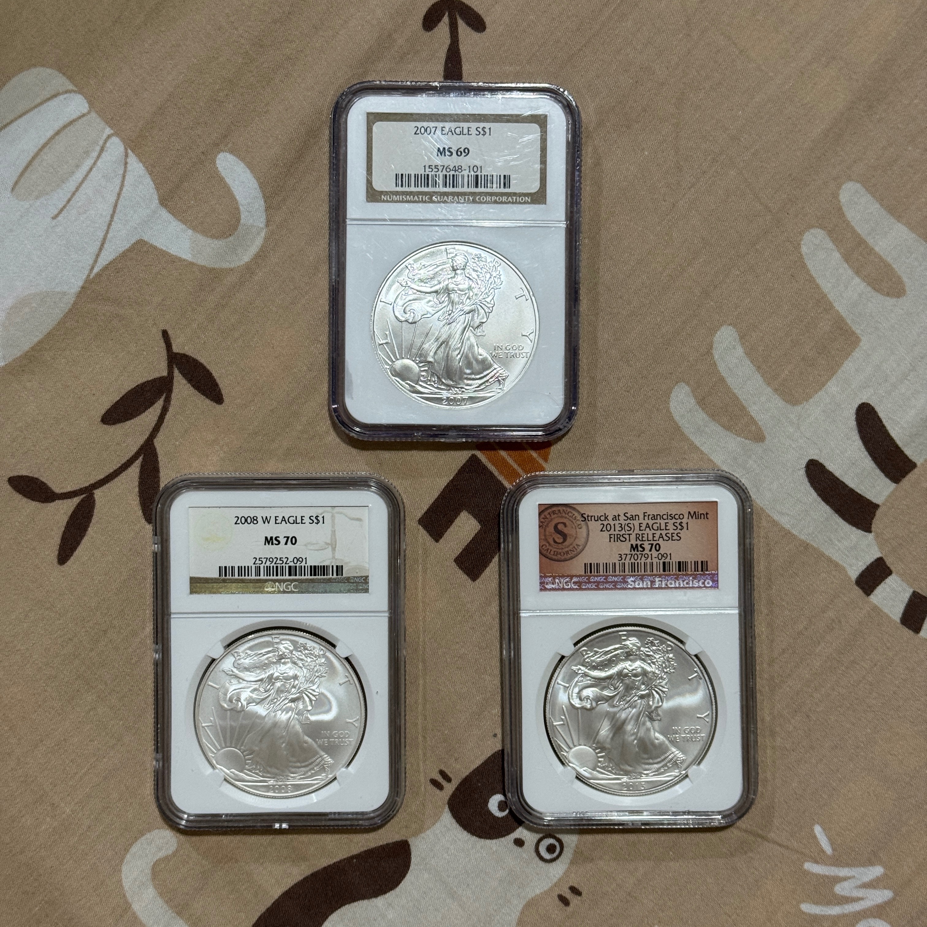 鷹揚普幣 NGC鑑定