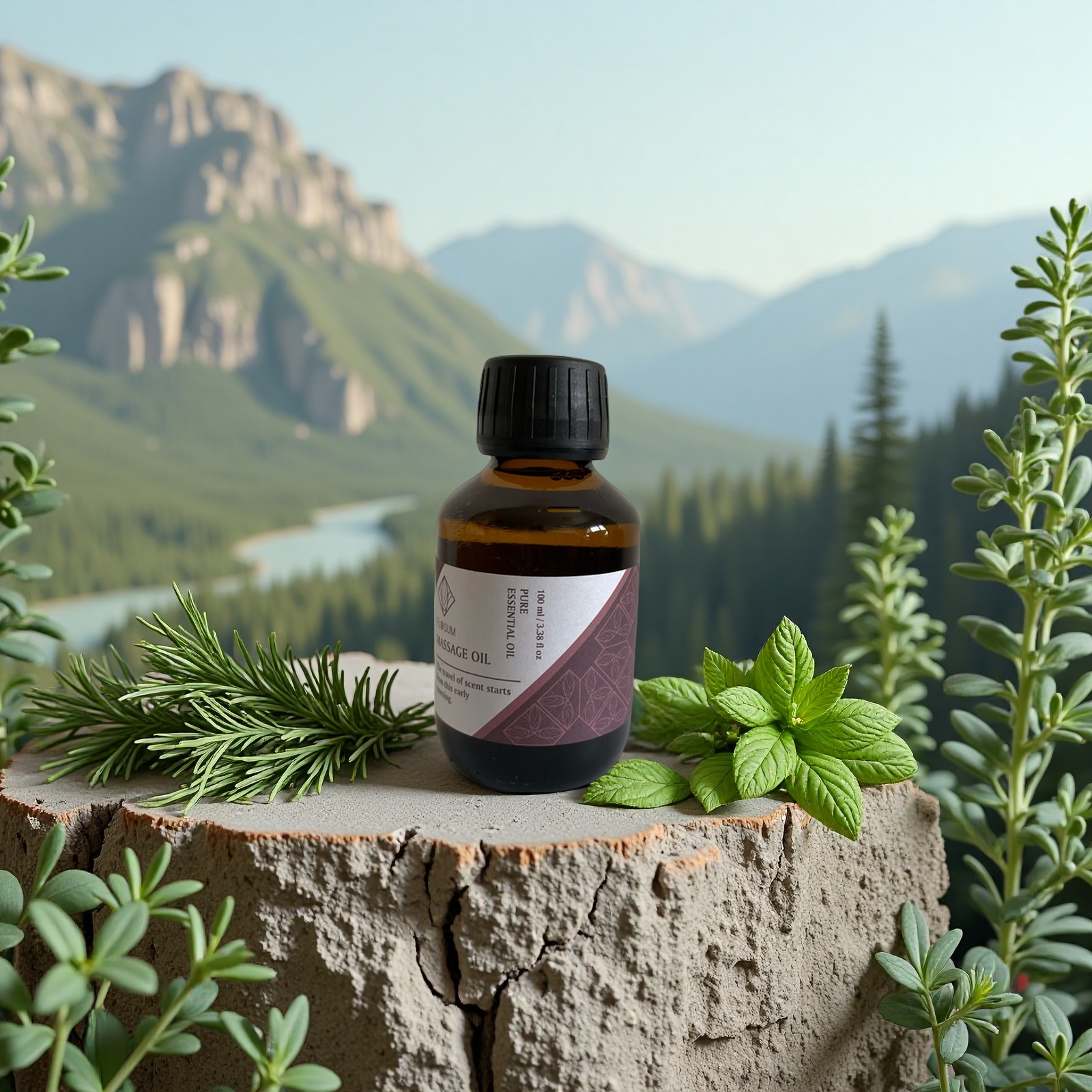 舒緩spa按摩複方精油