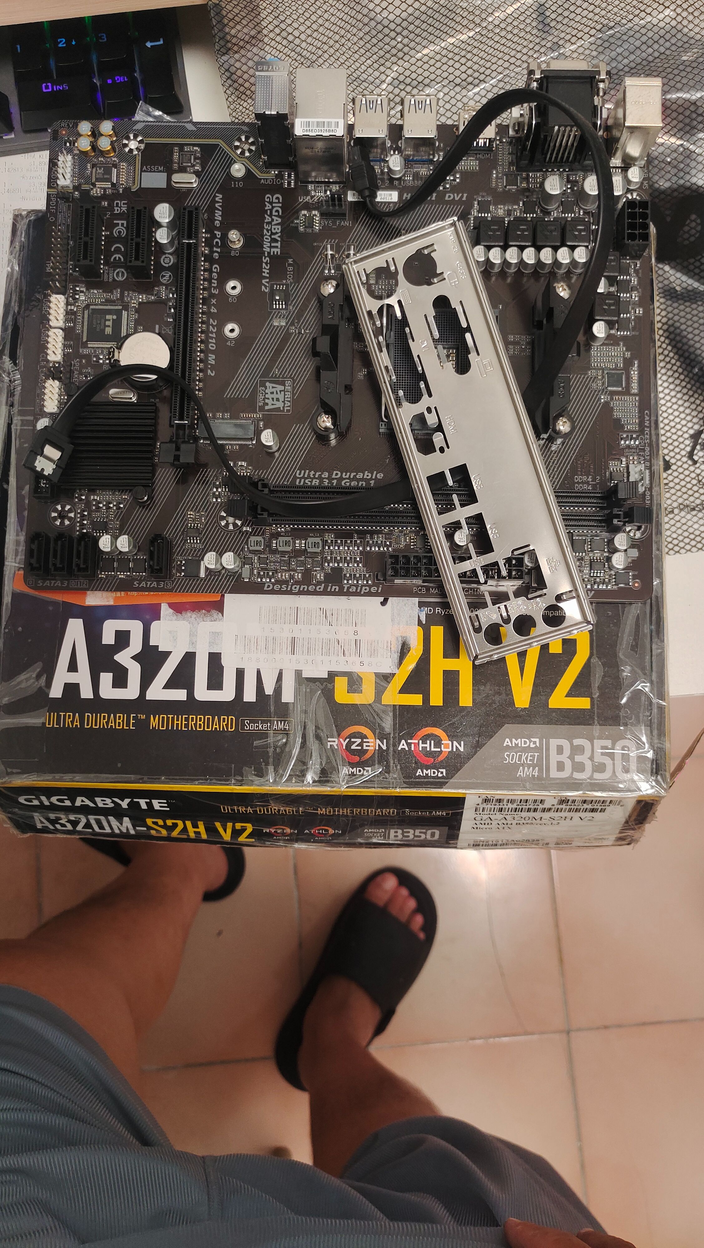 3500X、B450M、A320M