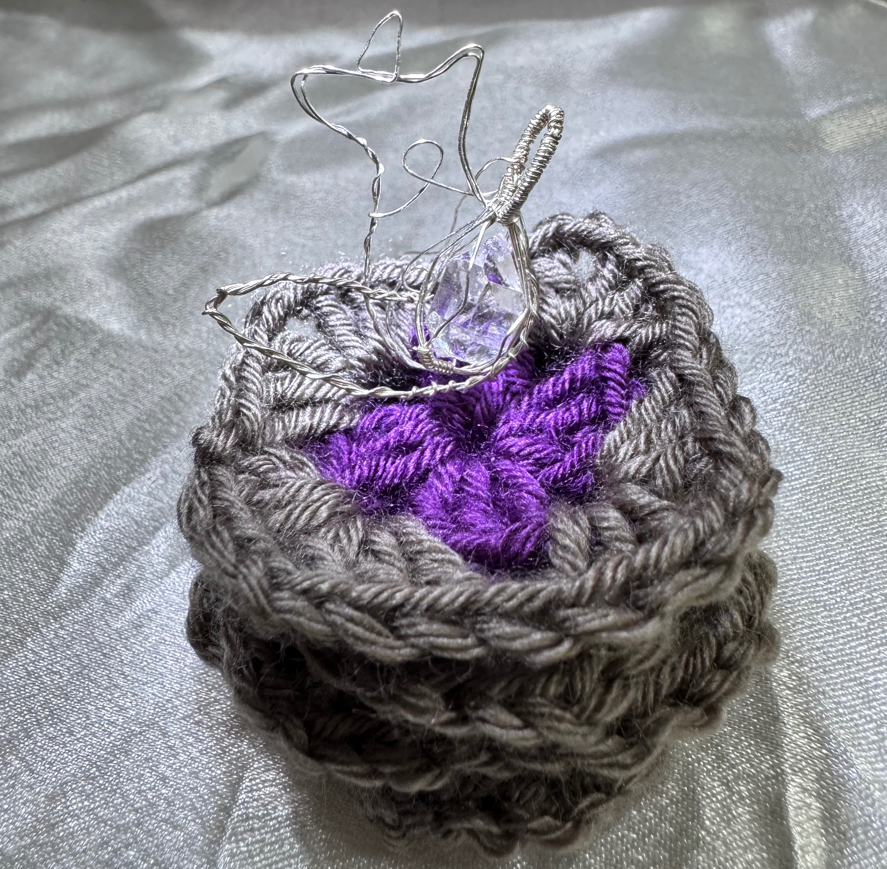 鉤針礦墊 手作區