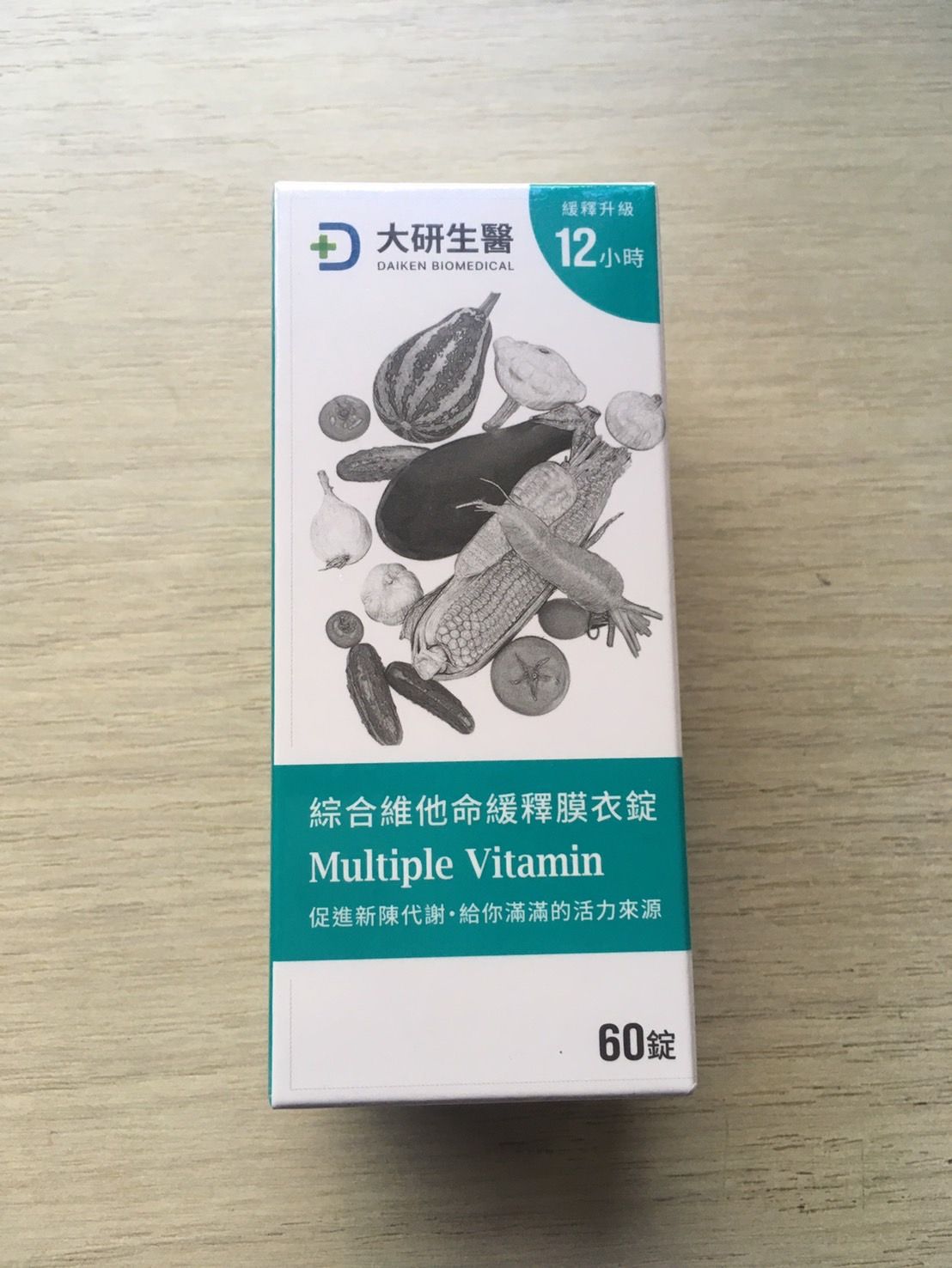 大研生醫 綜合維他命 60錠/盒