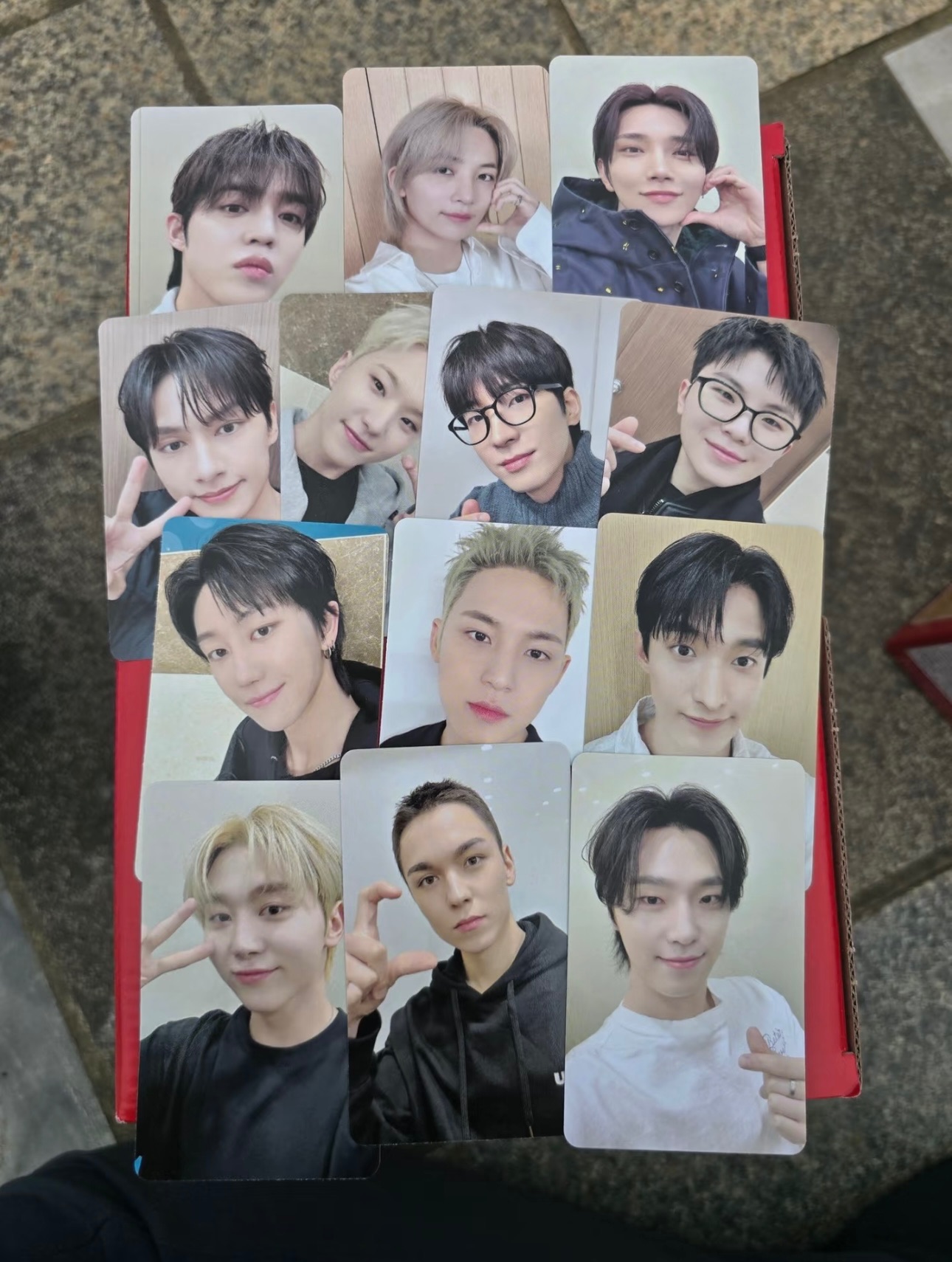 SVT十週年集章卡