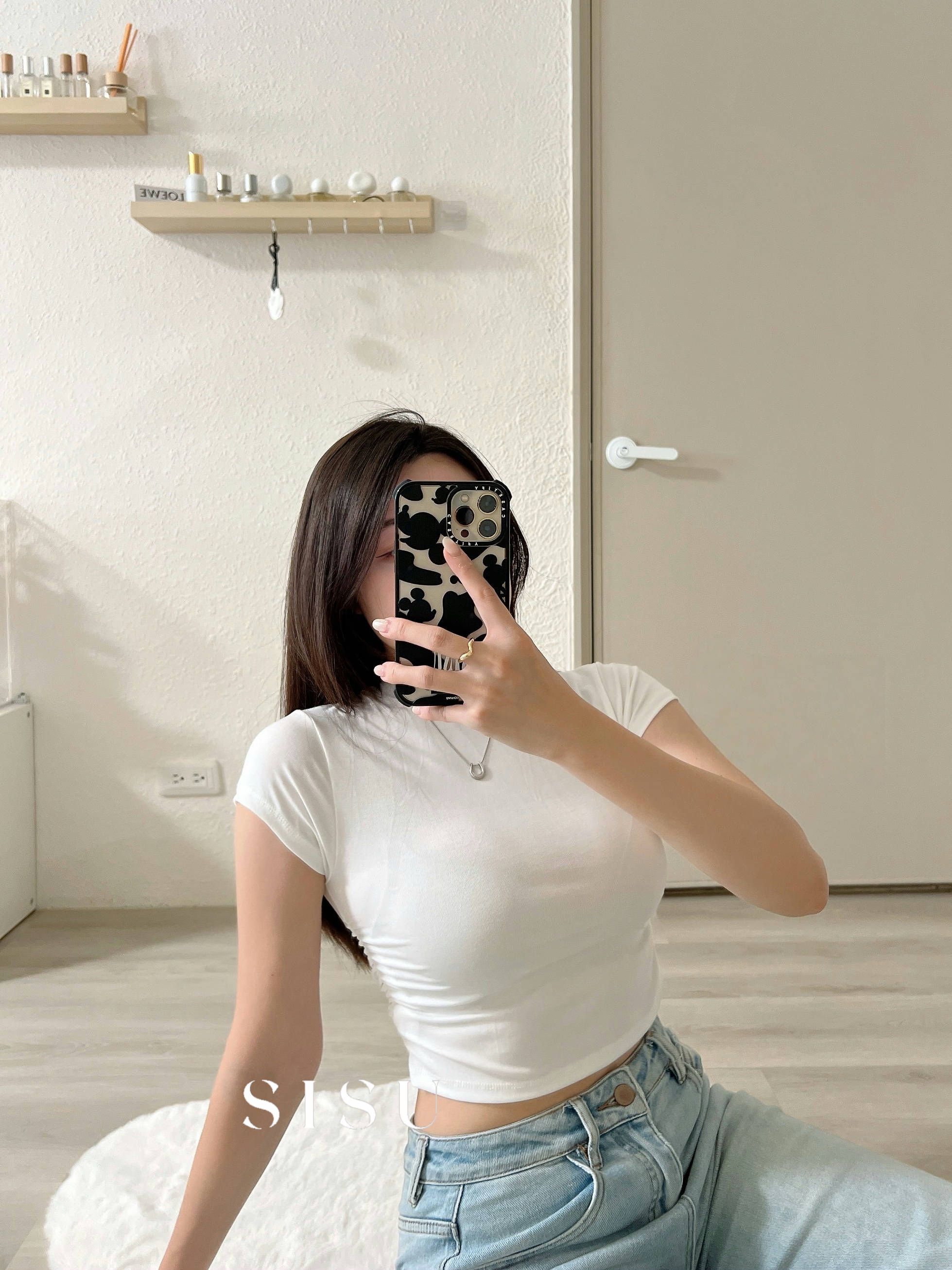 SISU 顯瘦抓皺摸摸Tee