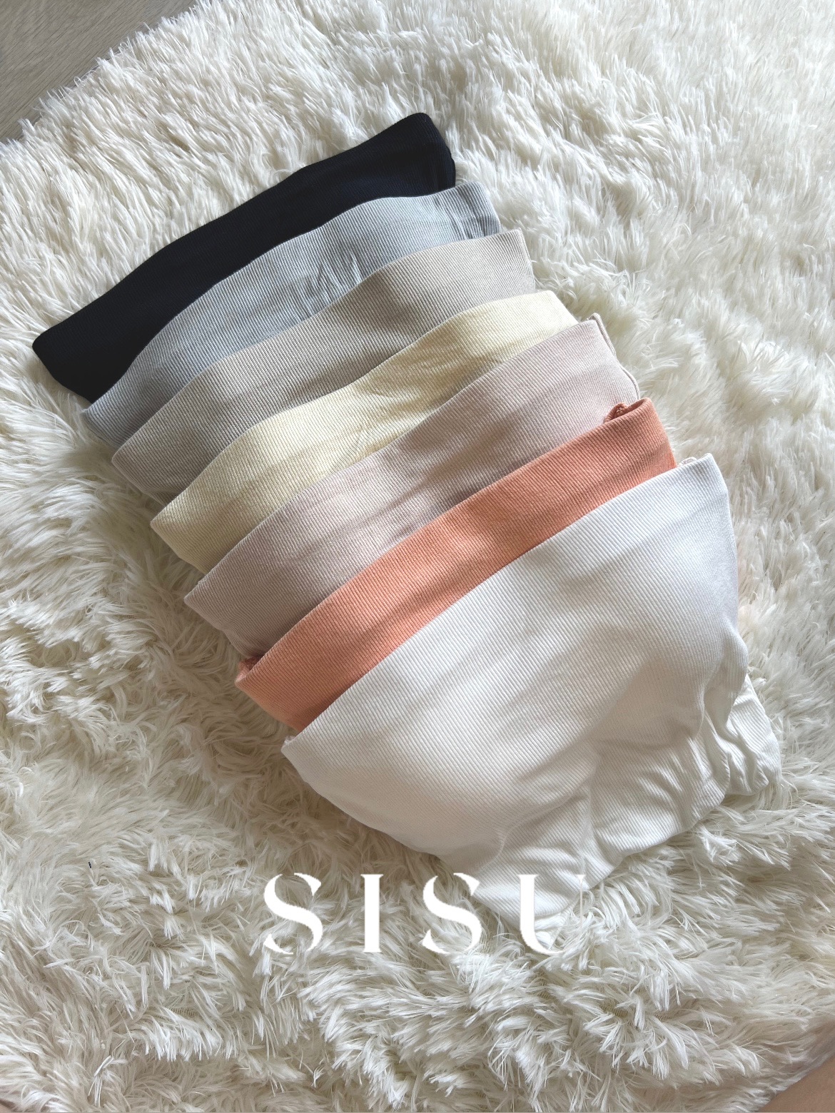 SISU 細螺紋平口Bra top
