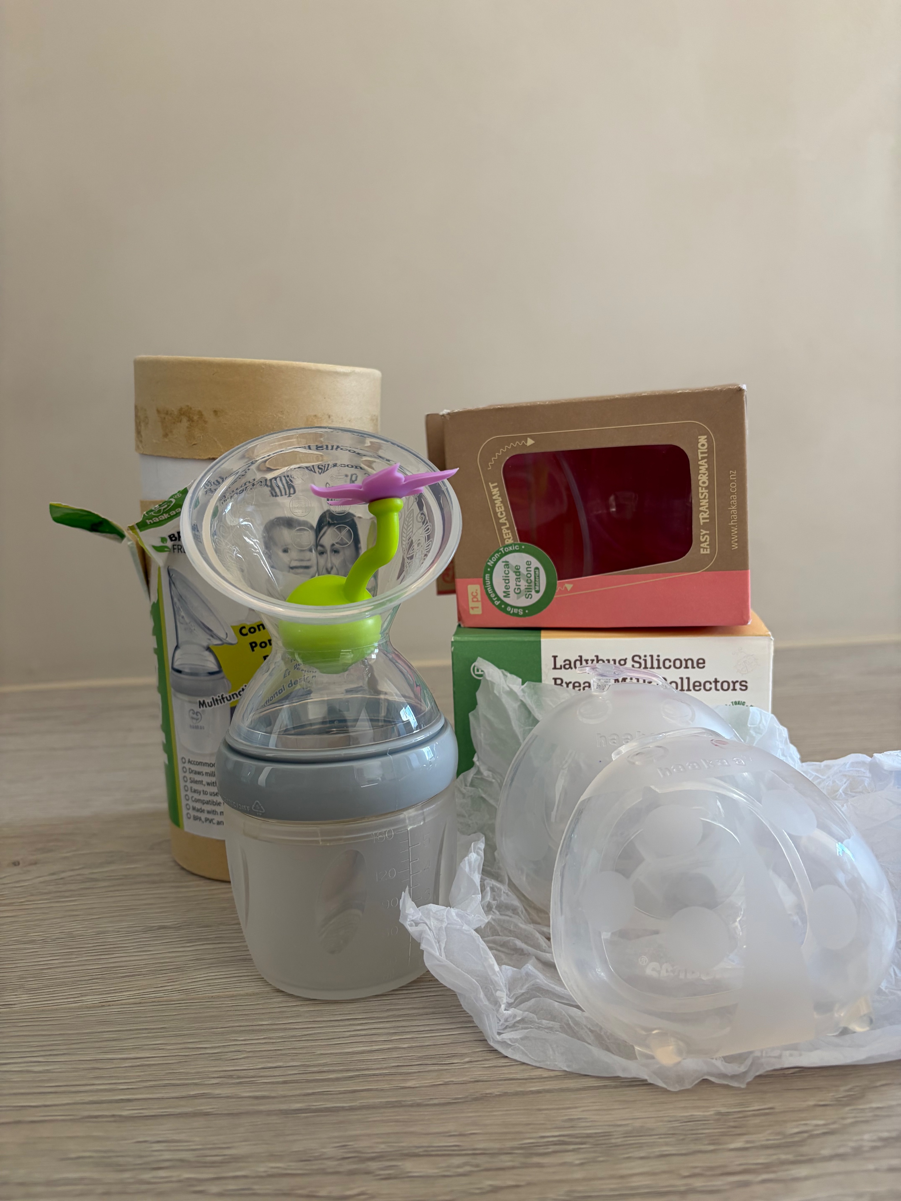 haakaa 第三代多功能哺育系列-160ml （多贈瓶口）