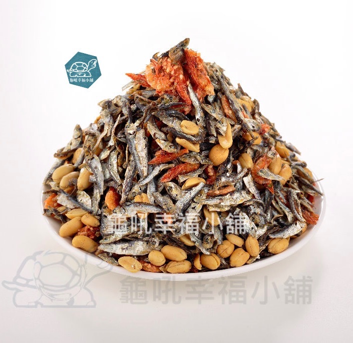 【龜吼幸福小舖】海鹽土豆小魚乾