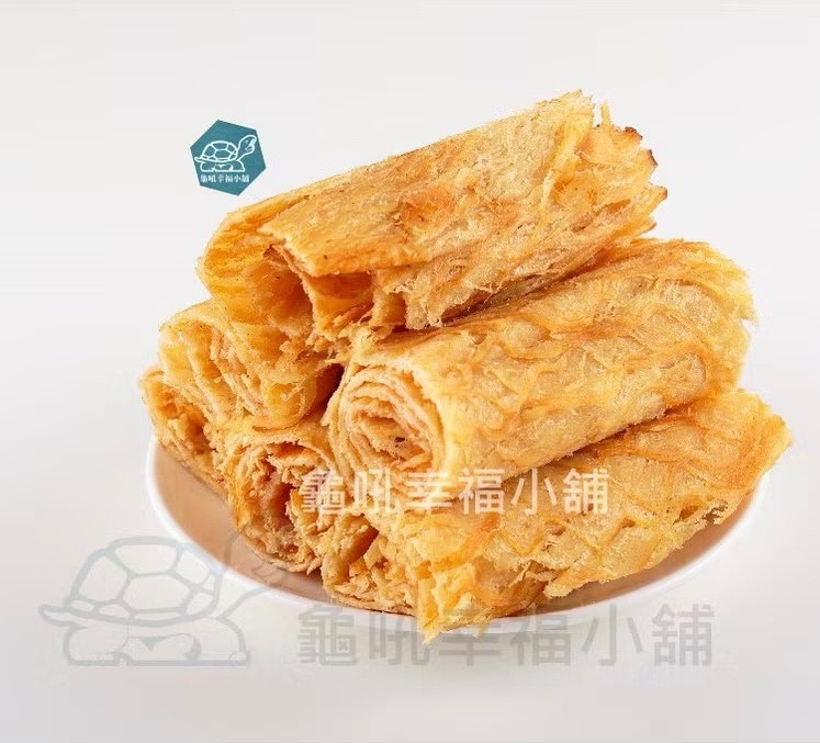 【龜吼幸福小舖】古早味黑糖魷魚片