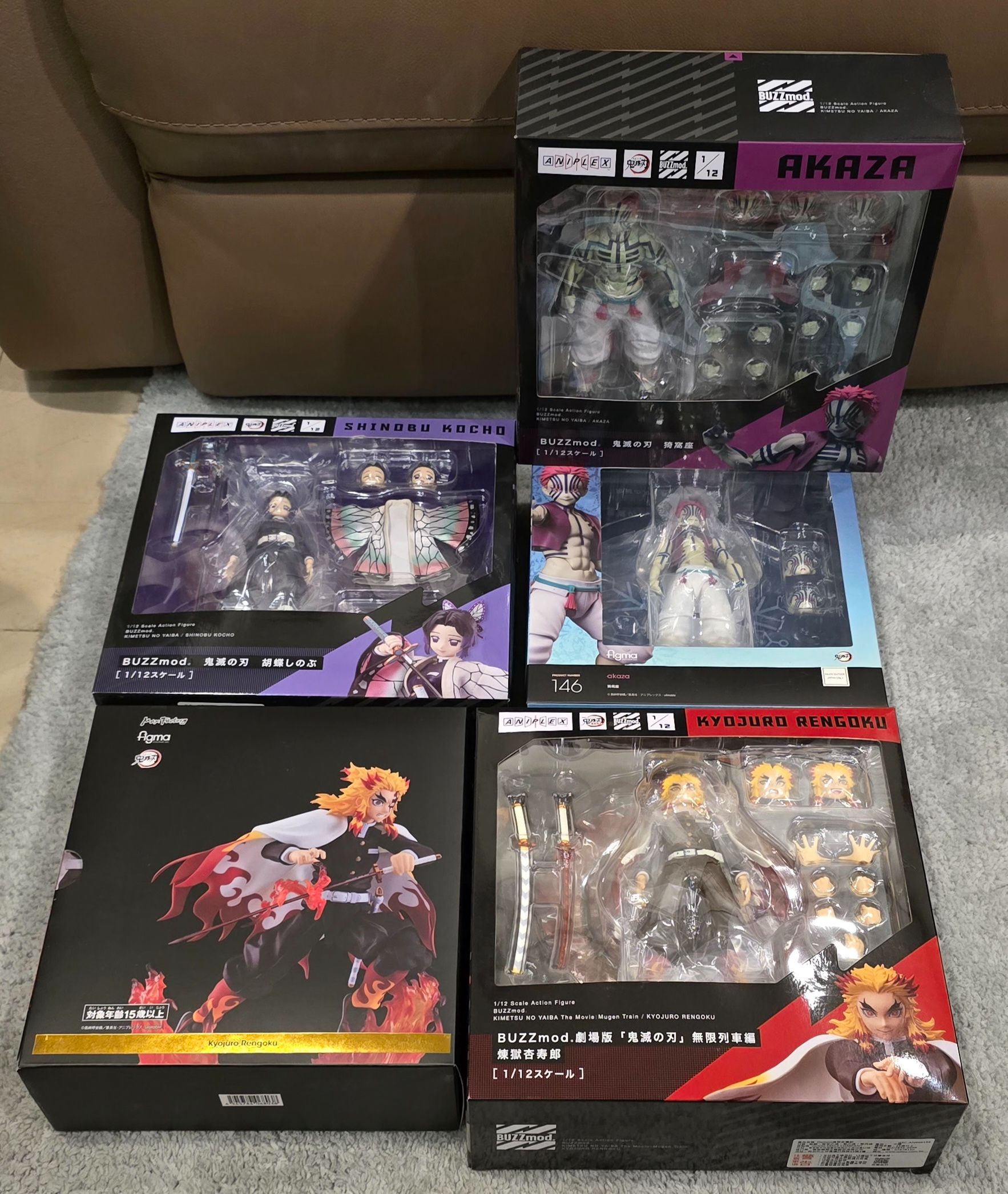 鬼滅可動模型出清／全新