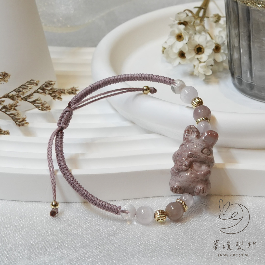 珊瑚玉編織款系列🌸花朵兔子A19