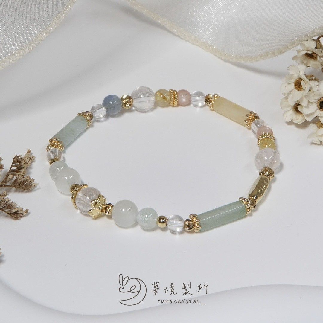 夏日序曲系列🌸橙藍綠色系（長條珠款）