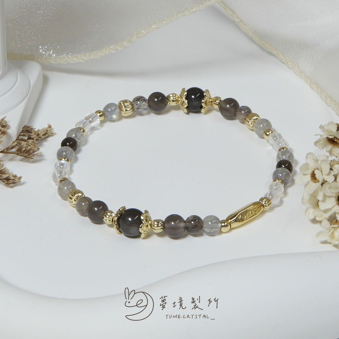 秋落細語系列🌸透灰色（整圈款）