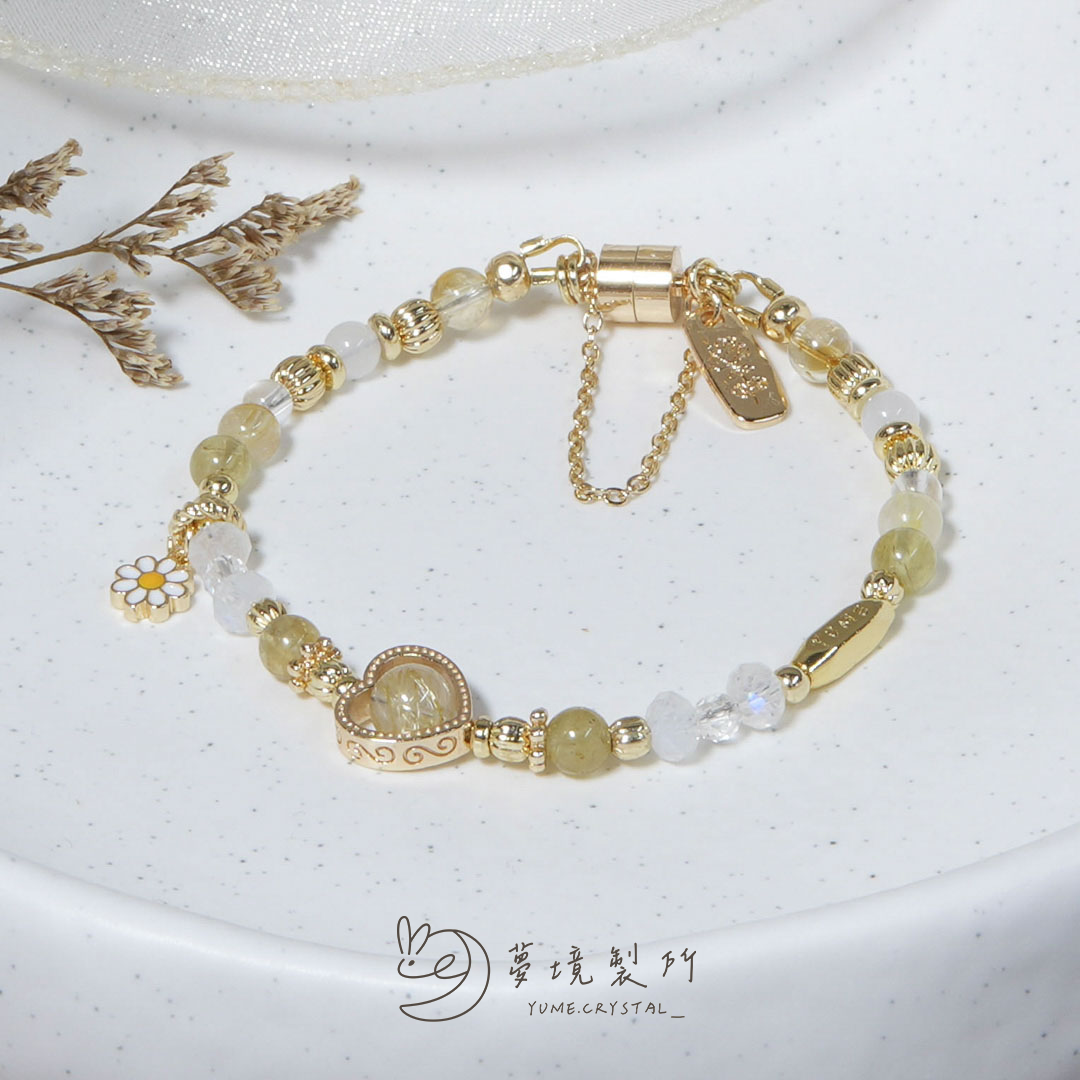 魔法星塵系列🌸雛菊黃色（磁扣款）