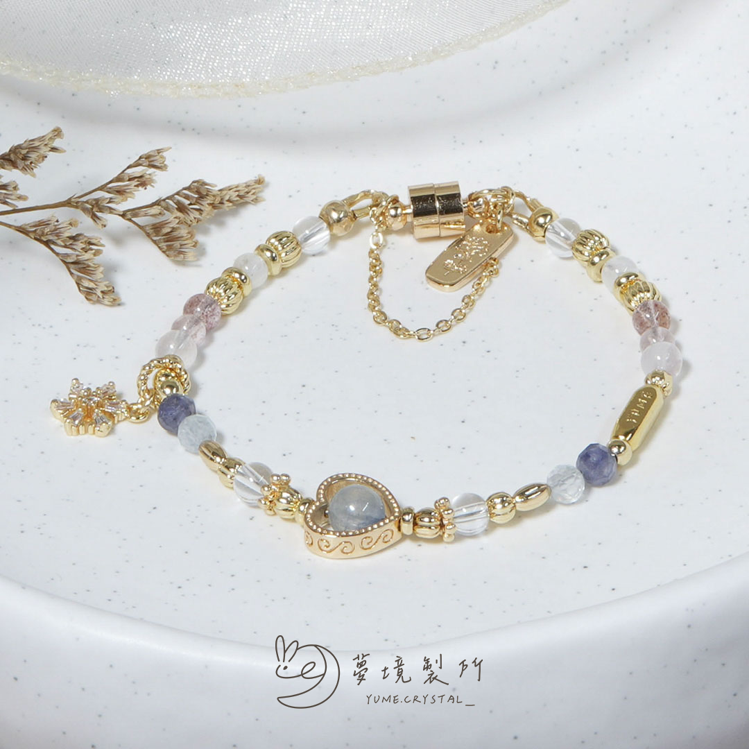 魔法星塵系列🌸玫瑰粉藍色（磁扣款）