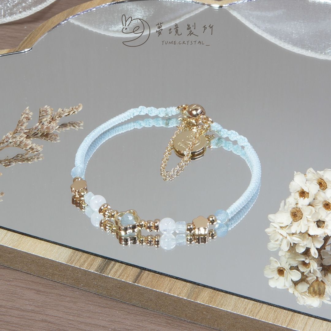 小花日和🌸淡藍色（磁扣款）