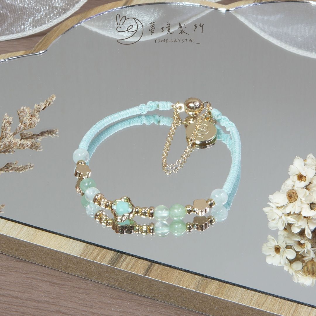 小花日和🌸湖水綠色（磁扣款）