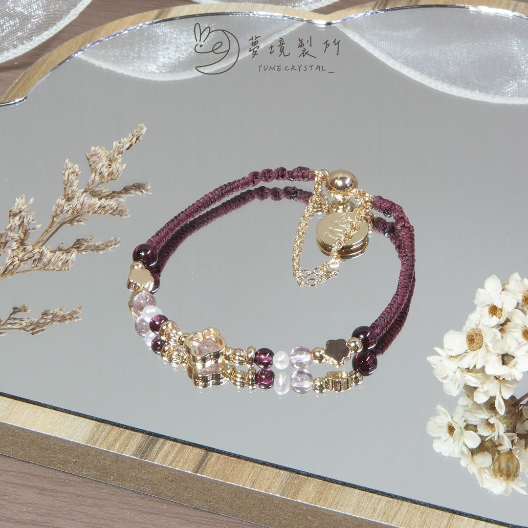 小花日和🌸酒紅色（磁扣款）