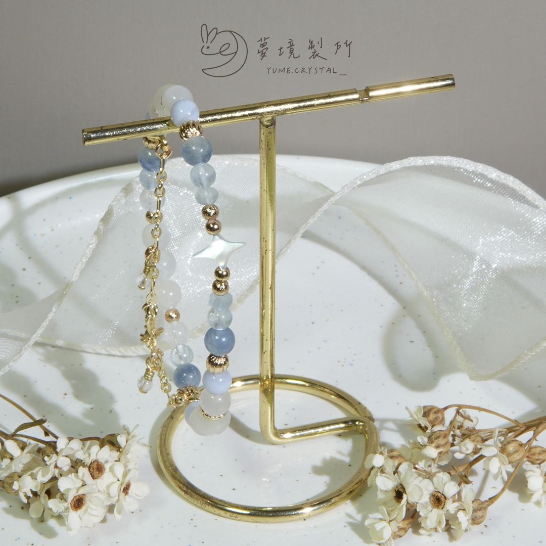 深海星芒⟡整圈鍊條款（白色）