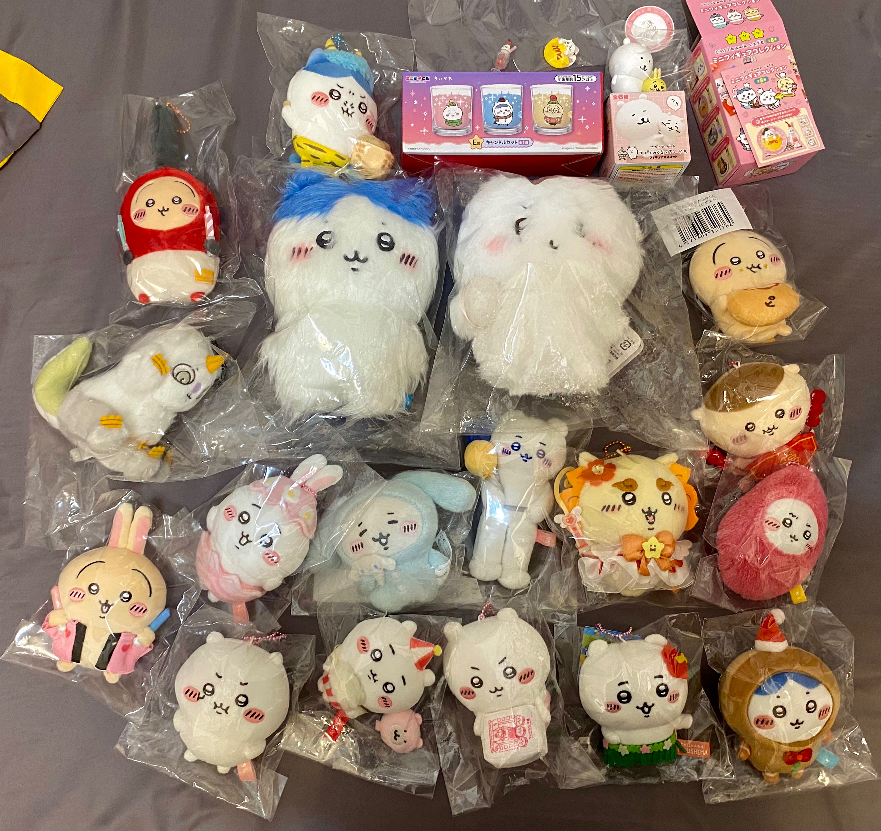 三代大耳狗吉伊+長毛小八+稻荷店員吉伊