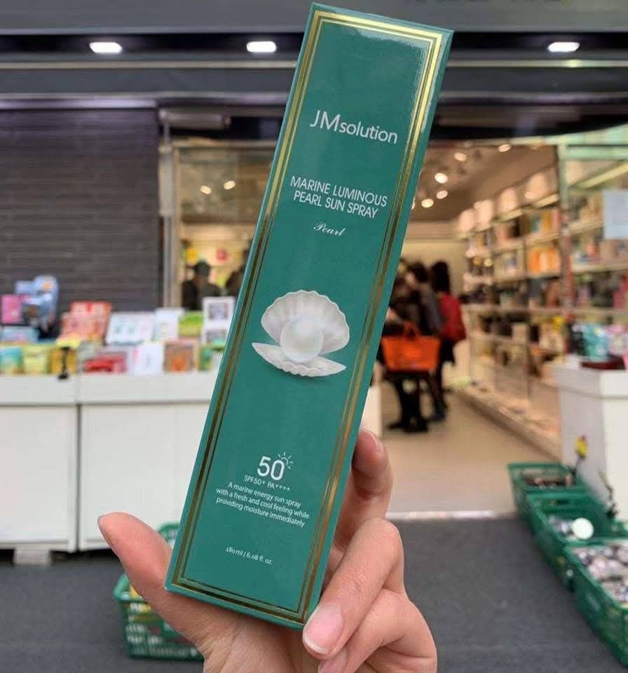 韓國JM海洋珍珠降溫隔離防曬噴