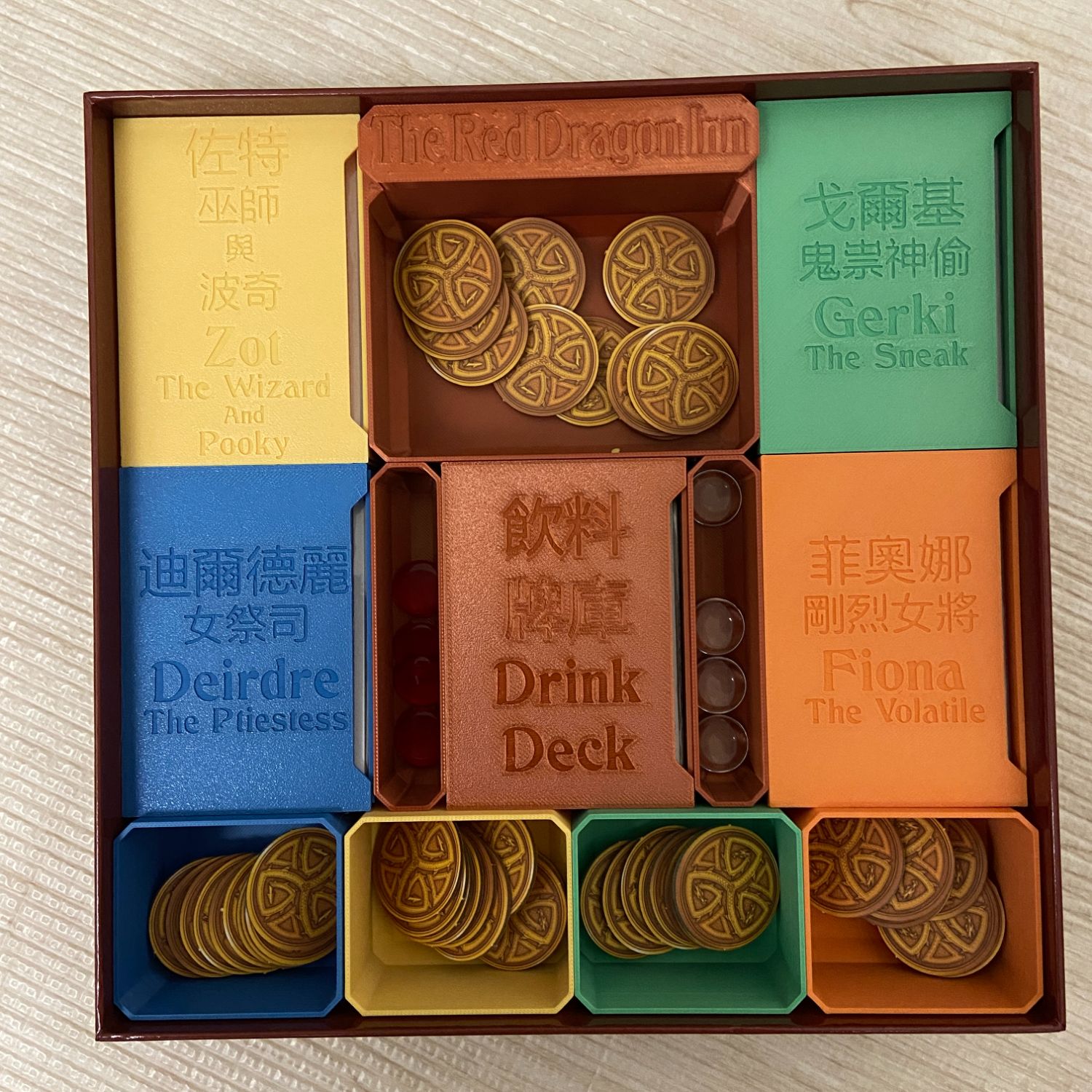 紅龍酒館The Red Dragon Inn 收納 牌套適用