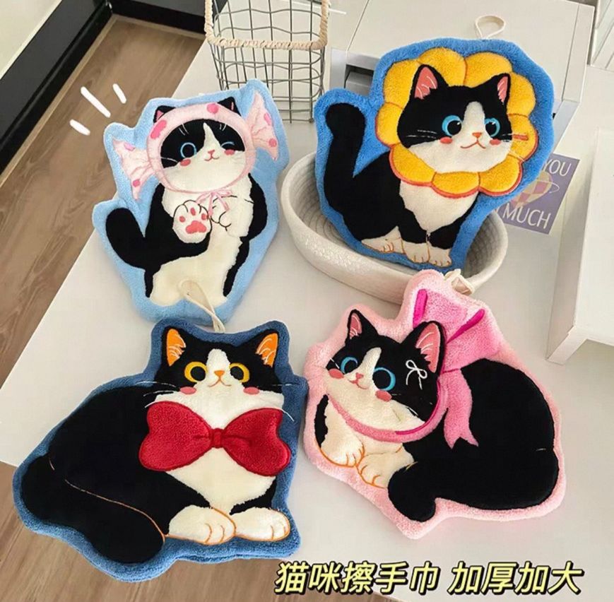 《貓咪派對・喵喵擦手團》