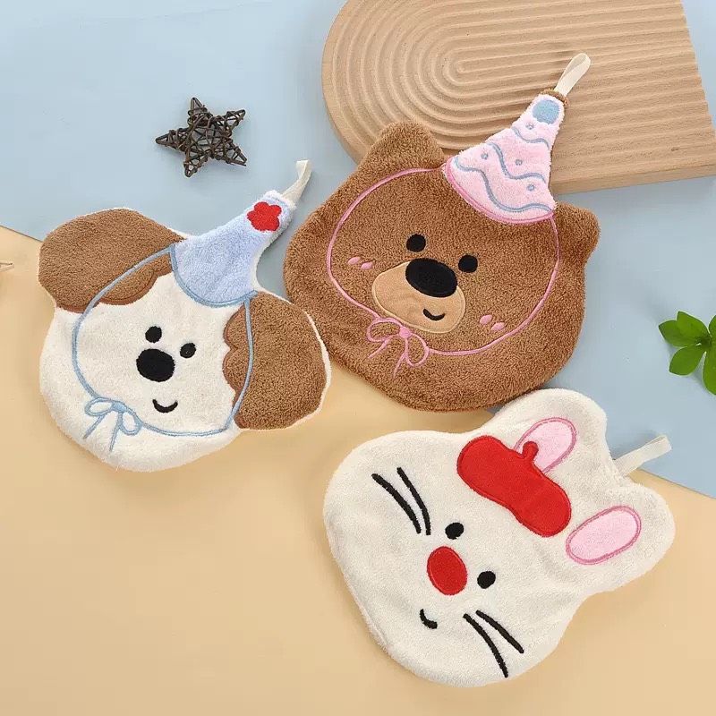 🎉 派對系動物擦手巾・萌翻登場！ 🎉