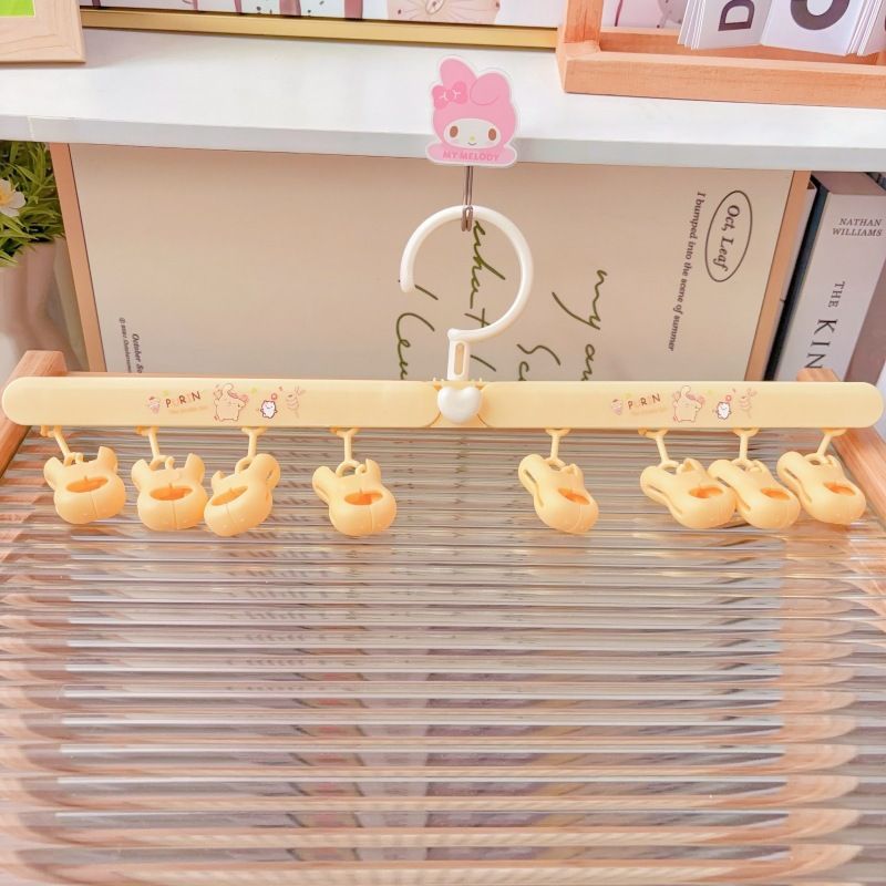 🌸三麗鷗角色可愛晾衣夾架｜卡通造型多款可選~ 快速出貨🌸