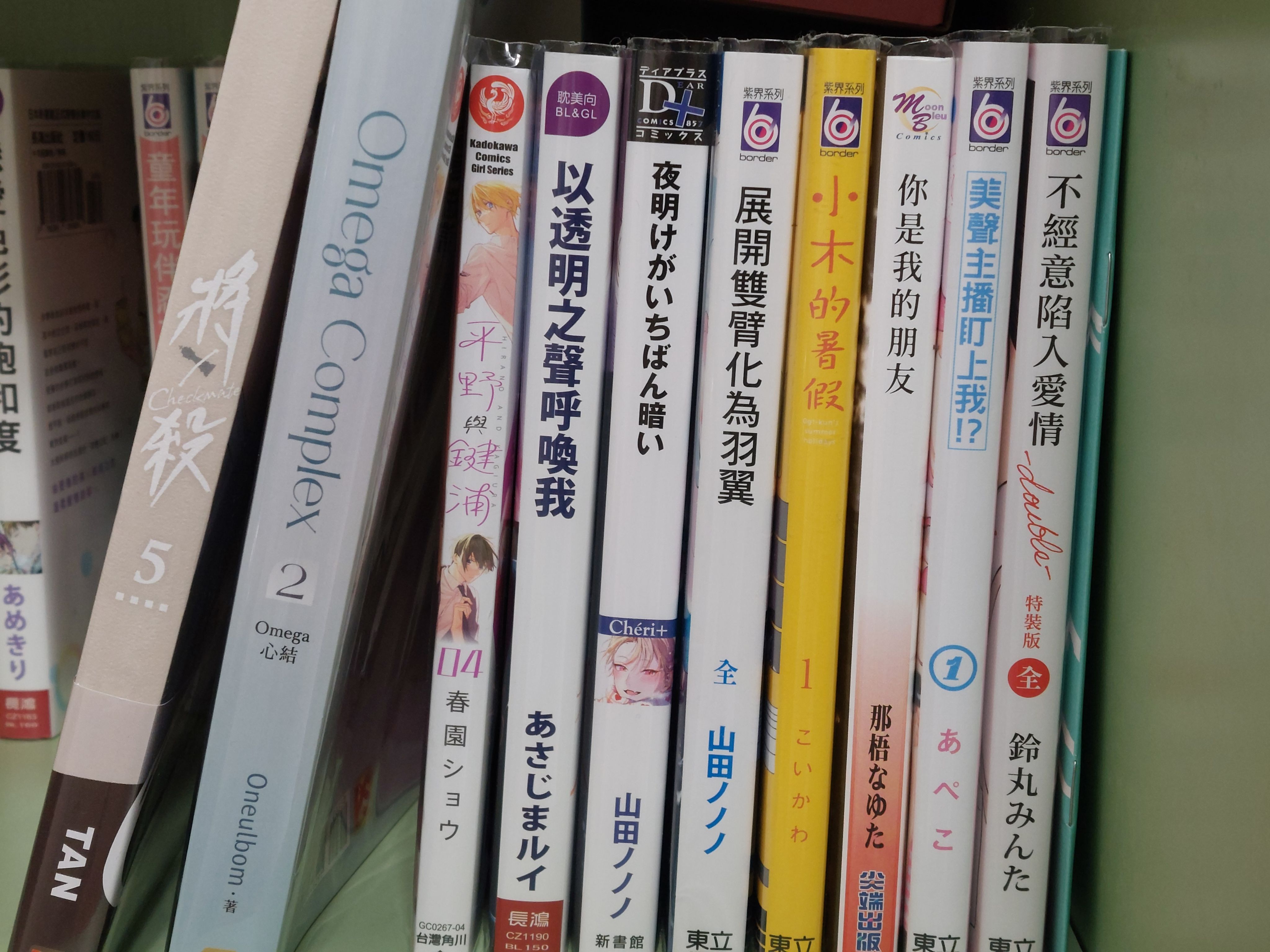 各類BL書