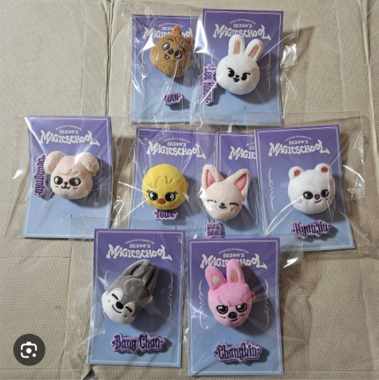 魔法學校 slzoo 大頭娃娃徽章
