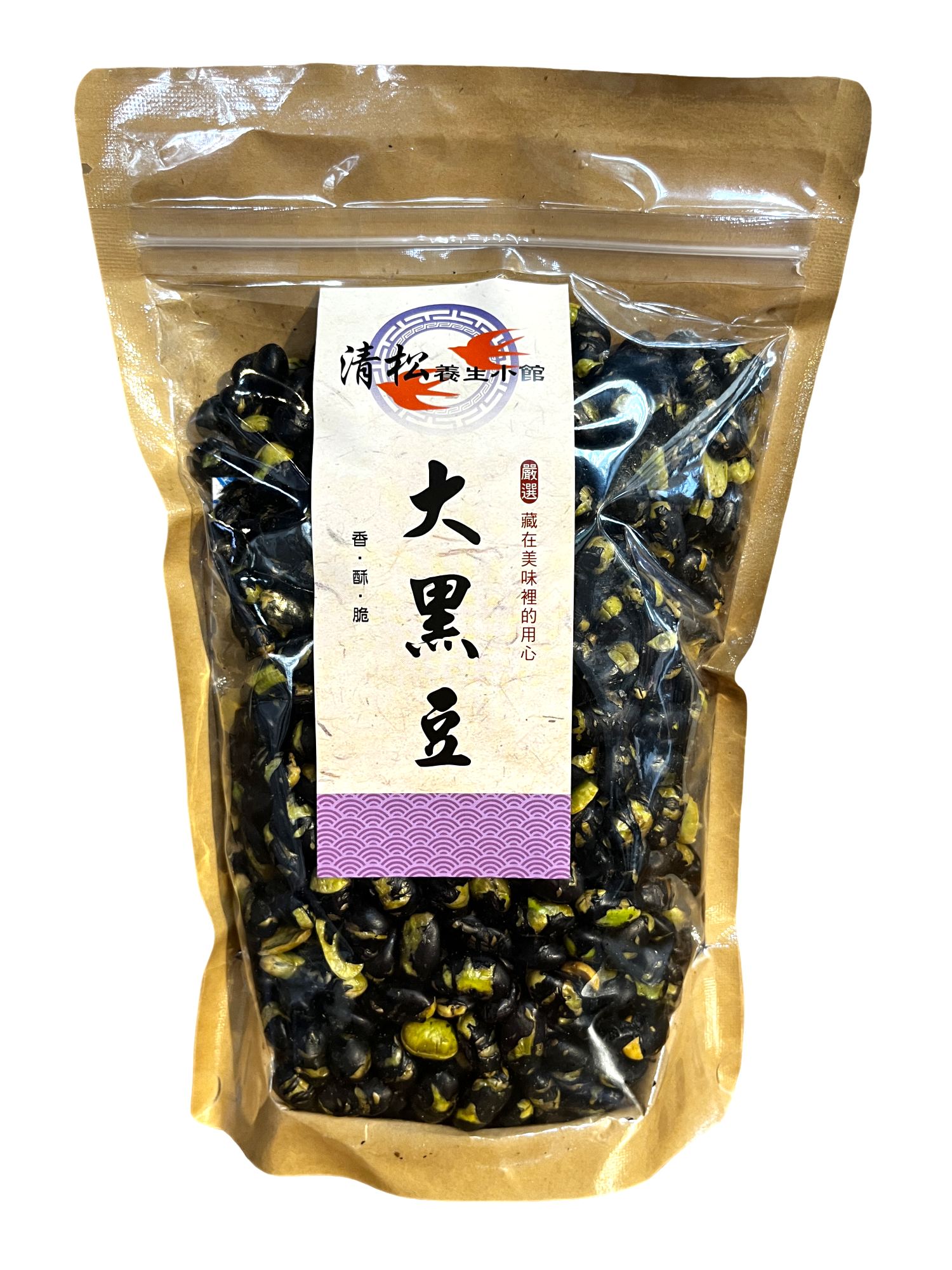 台灣大黑豆 低溫烘焙養生食品。360g 全素