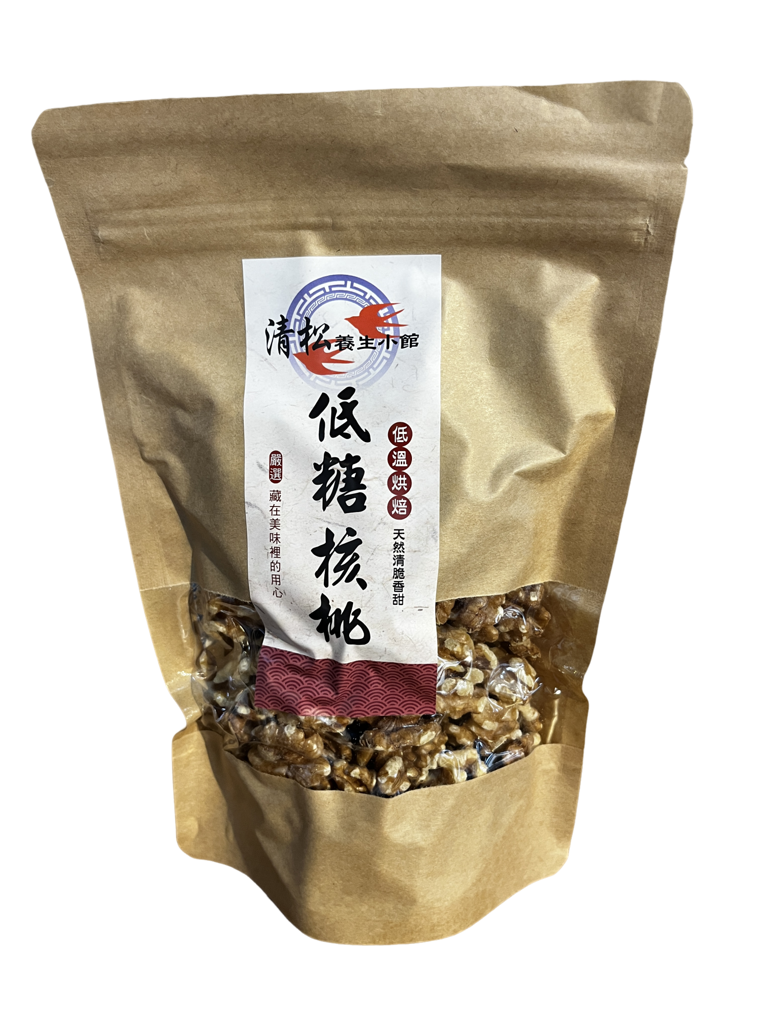 低糖核桃 採用低溫烘培 300g 全素