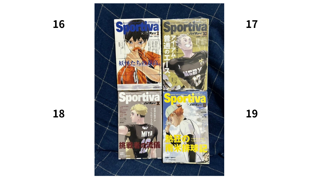 （C）排球少年《Sportiva 封面版》日文小說區（全新）