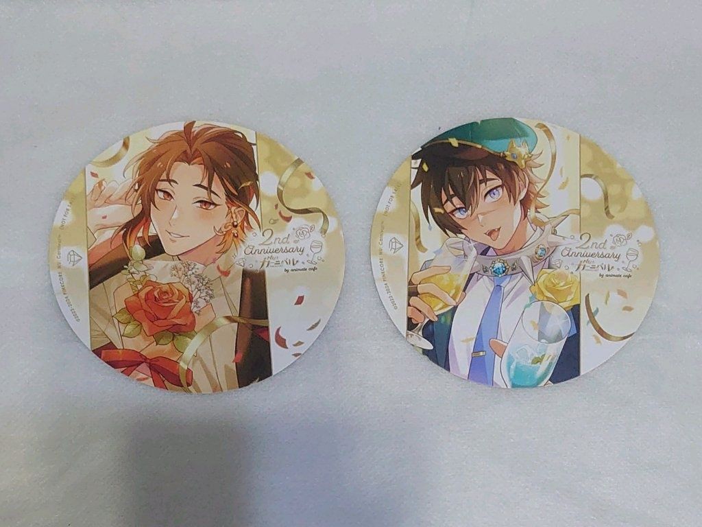 ［二周年安咖］後半杯墊
