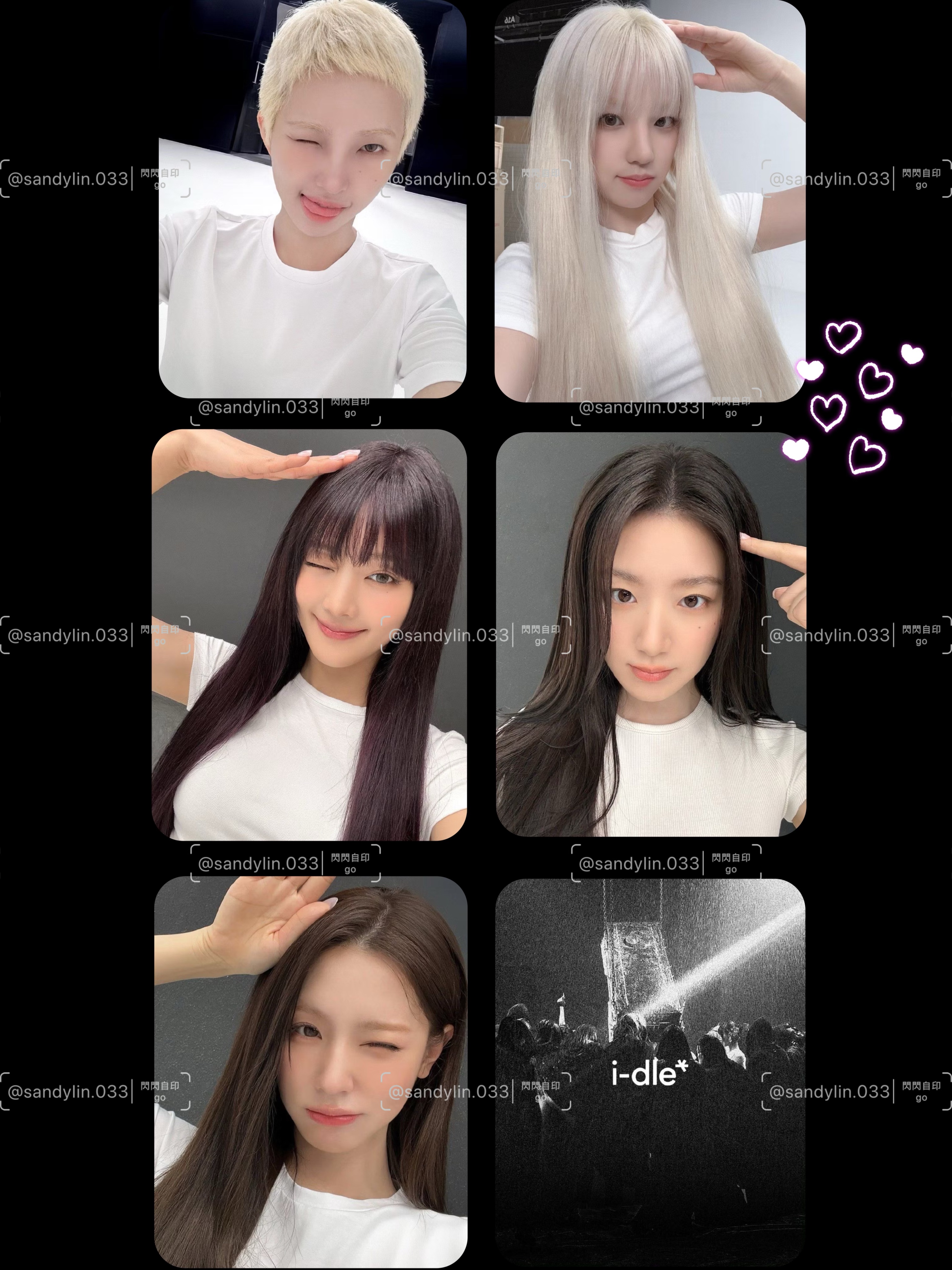 現貨-迷八自印小卡-五張一組