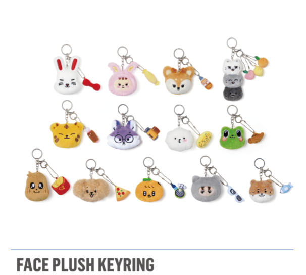 MINITEEN FACE PLUSH 大頭吊飾