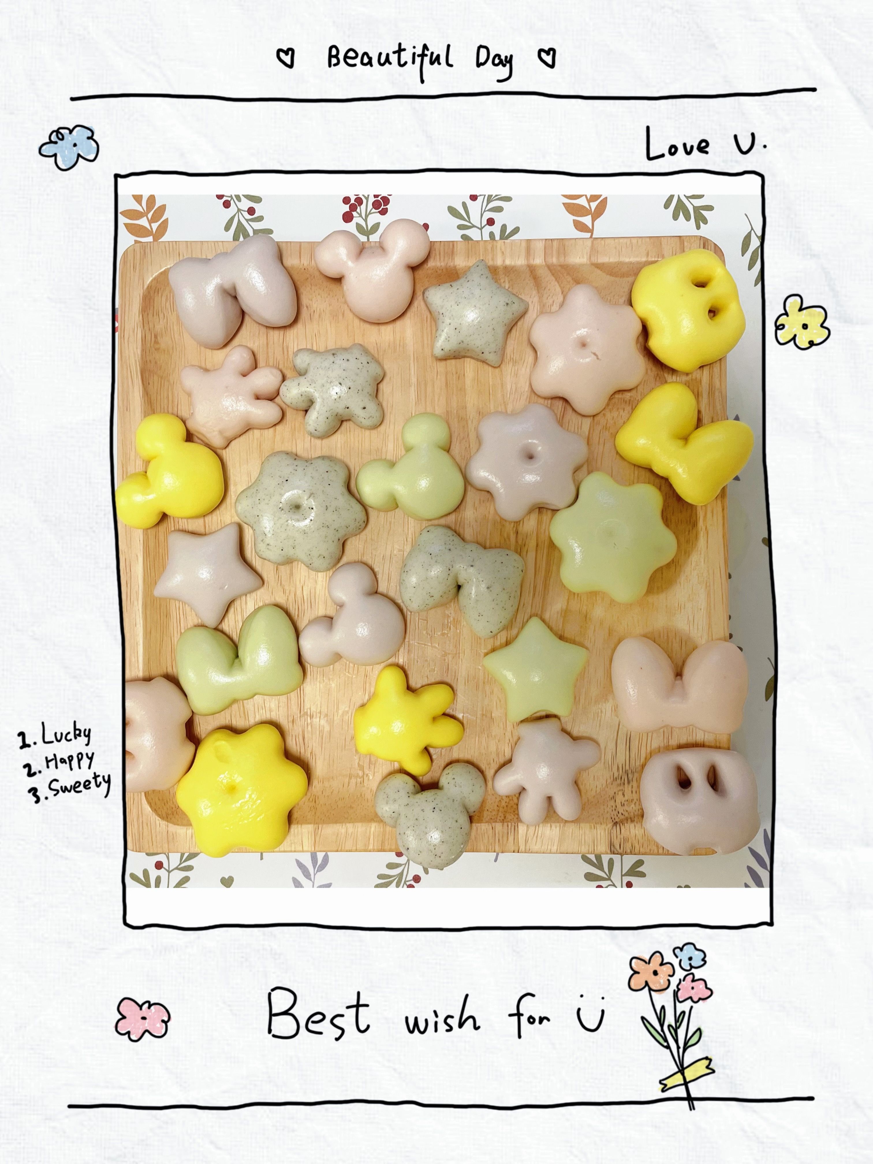 寶寶彩色小饅頭