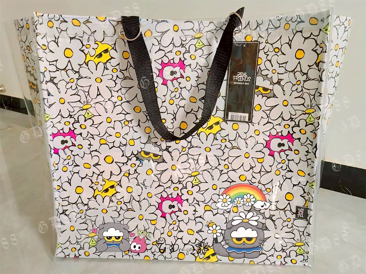 透明PVC防塵防皺防水購物袋