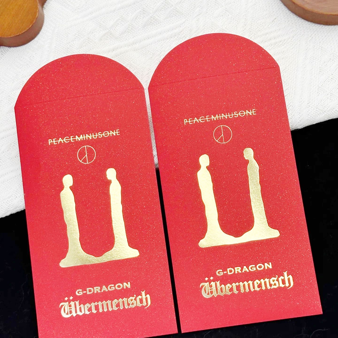 G-DRAGON權志龍巡演 燙金質感紅包袋（特價）