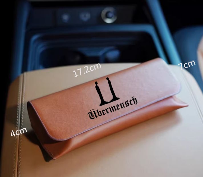 軟皮革PU磁吸眼鏡盒